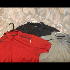 Reebok Large Dri-Fit Shirts
